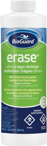 Patented ultra-concentrated algaecide - Erase® BioGuard®