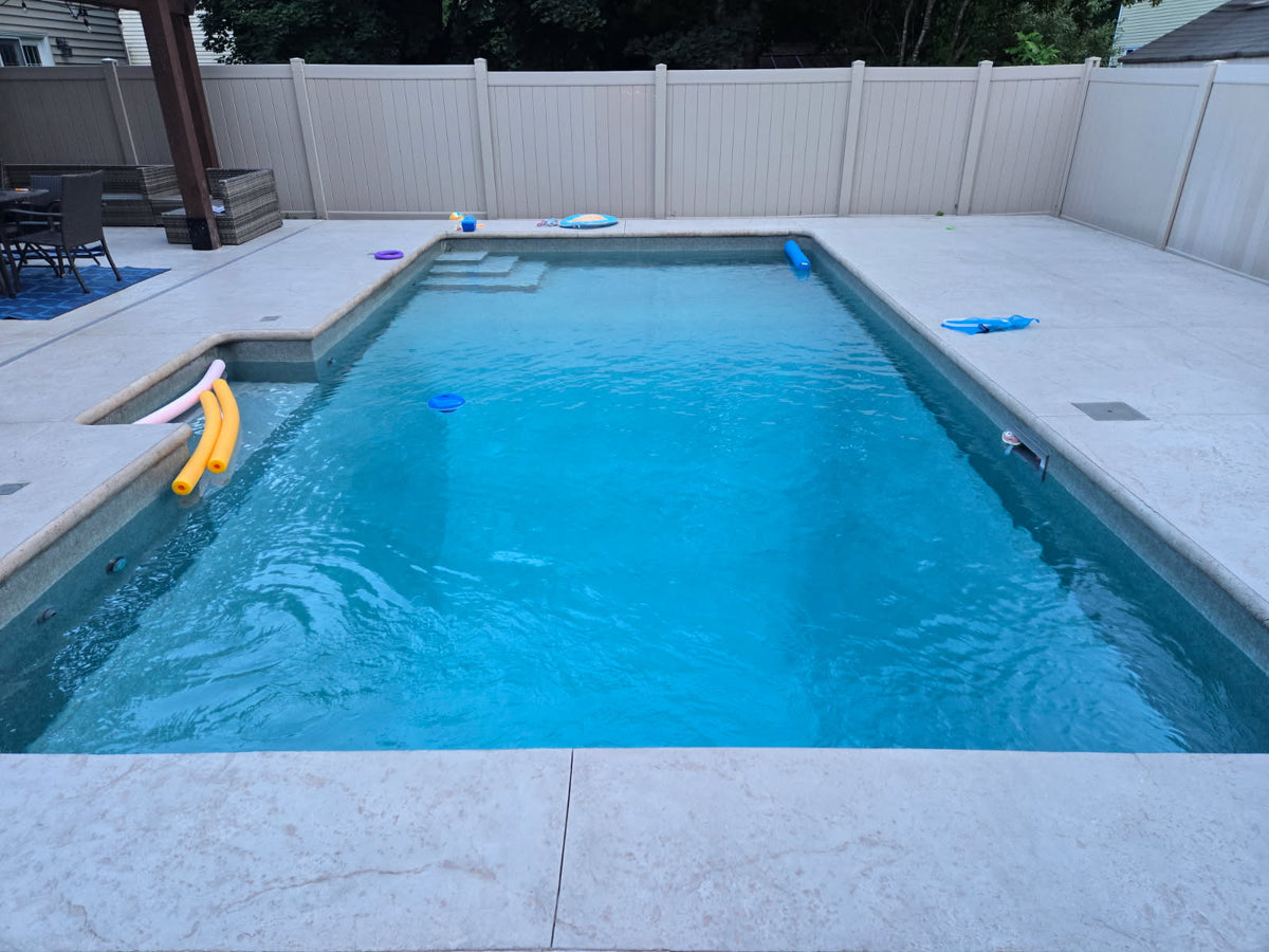 Toile de remplacement pour piscine creusée sur mesure