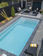 Piscine à fond plat 9 x 24 Mova