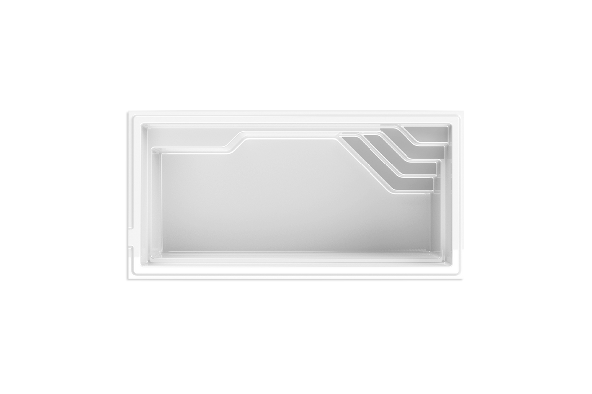 Mova 10 x 20 flat bottom swimming pool