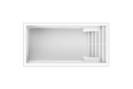 Piscine à fond plat 12 x 24 Mova