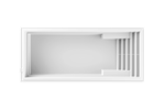 Piscine à fond plat 12 x 28 Mova