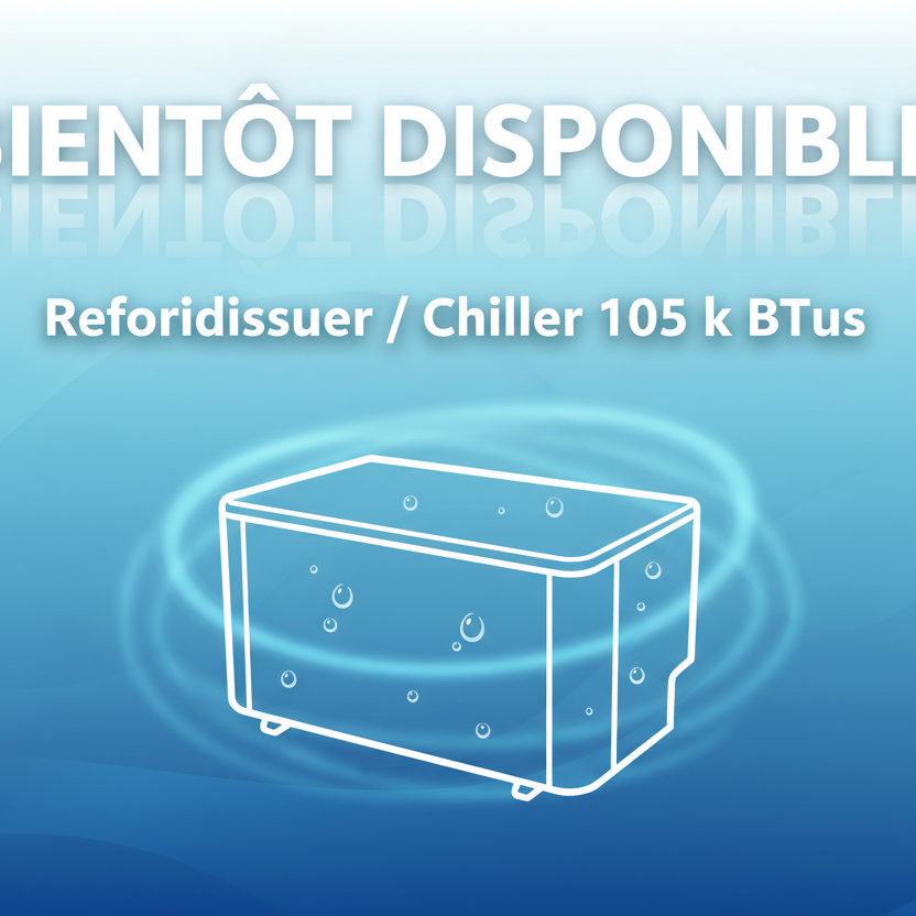 remplace la derniere ligne par Refroidisseur / Chiller 105 k BTUs