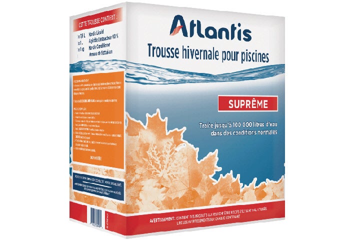 Trousse HIVERNALE SUPREME JUSQU'À 100 000 litres 2025 - Trousse de fermeture RBF 100