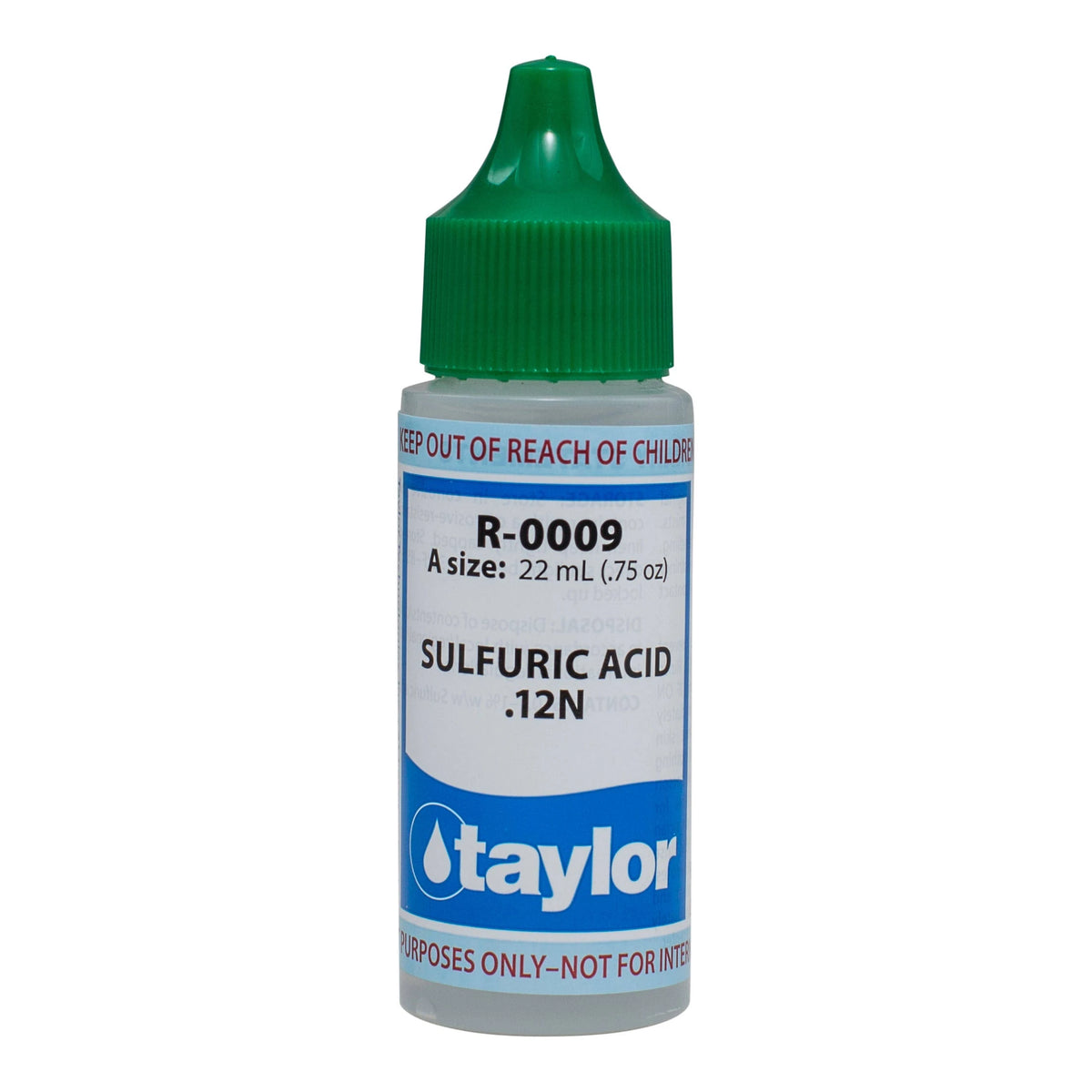 Réactif Taylor R-0009 Acid Sulfurique dilué 0.12N 60ml (2oz)