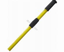Pole télescopique8' a 16' en fibre de verre JAUNE NON CONDUCTEUR