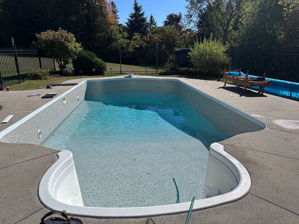 Toile de remplacement pour piscine creusée sur mesure