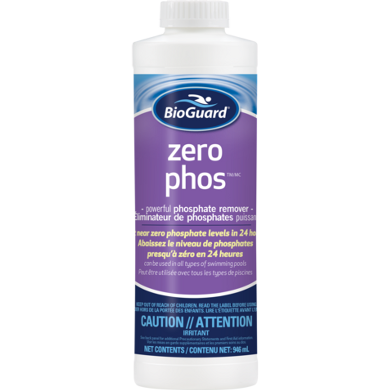 Zéro Phos™ BioGuard®, Éliminer les phosphates dans une piscine