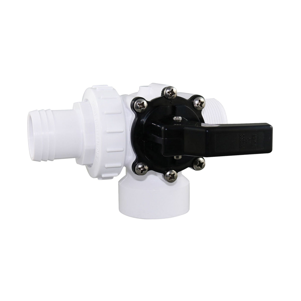 1-1/2'' Right Three-Way Valve for Bottom Drain