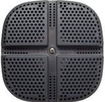 PVC SUCTION SQUARE CHARCOAL BULLFROG (DRAIN)