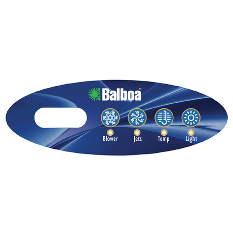 Autocollant de contrôle Balboa VL200