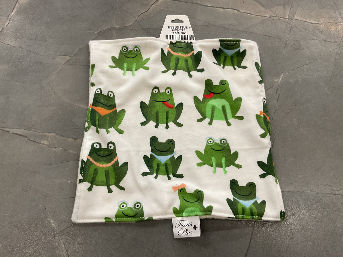 Semi-organic wipes