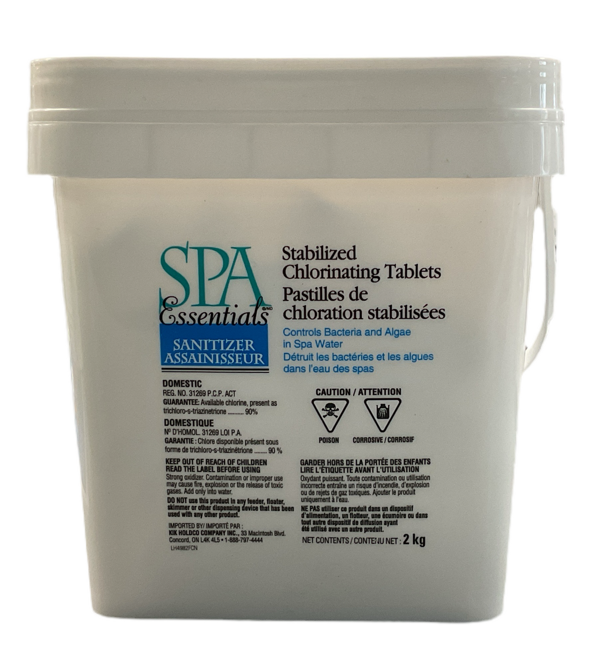 Spa Essentials Chlorine Tablets, 2kg