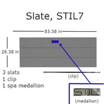 Door, EW, Slate, Stil7 #30-7950