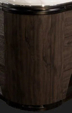 Coin SC Corner Warm Walnut 29.7'' (A) - B1 # 4010326 Hydropool