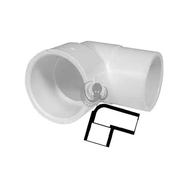 Coude 90° Elbow 1-1/2" Slip x 1-1/2" SPigot (male)