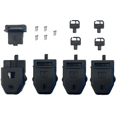 Ensemble de 4 Barrures de Couvert de Spa Bullfrog Série M