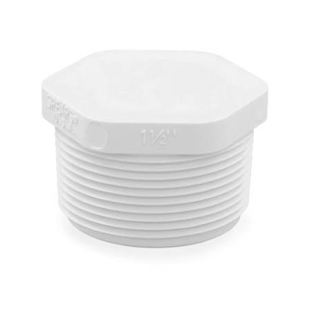 Bouchon PVC fileté mâle 1½"