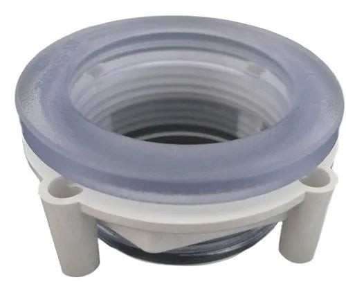 CMP 1in Diverter On/Off Wall Fitting with nut CLEAR