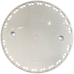 White Bottom Drain Cover