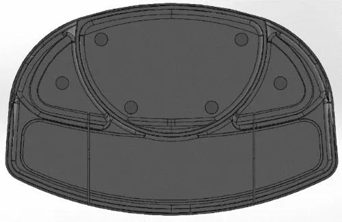 PAD ADHESIF POUR Ice Bucket Ice Tray RUBBER PADS # 5545011 set of 10 for # 5530052