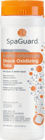 Rapid-Dissolve Shock Tabs de SpaGuard®, Shock oxidant tablette dissolution rapide 567 g