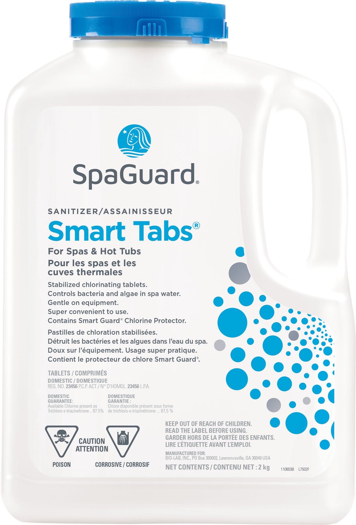 Chlorine tablets for spas - Smart Tabs 2Kg SpaGuard® 