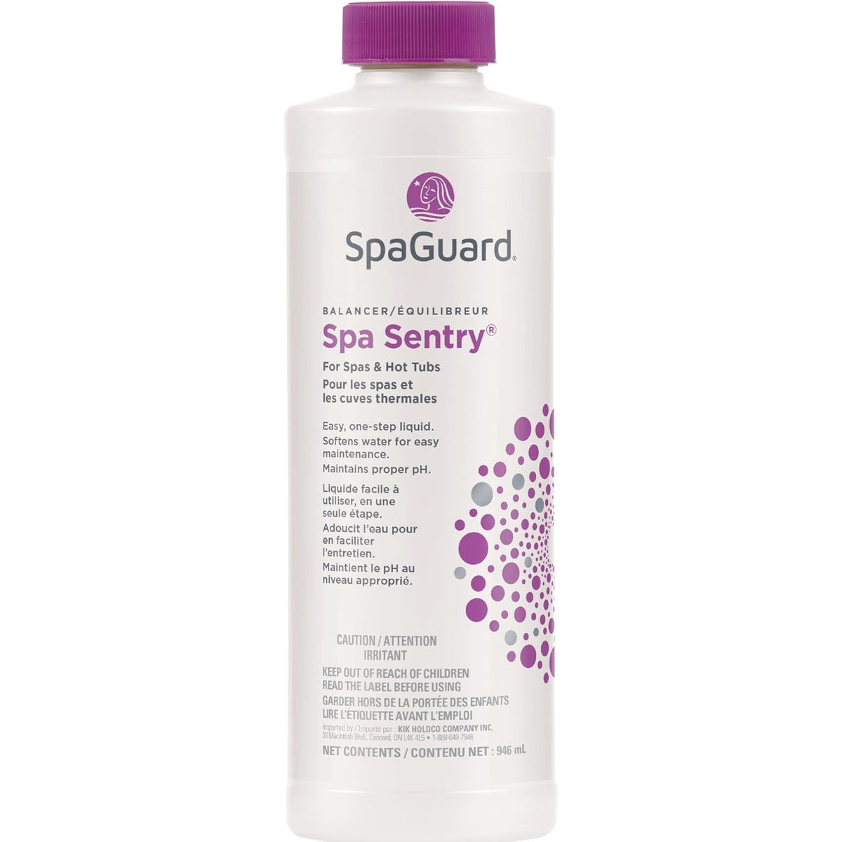 Spa Sentry Spaguard, 946 ml, évite le rebond du pH et adoucit l'eau