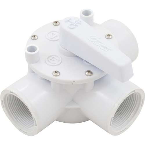 Three-way valve 1-1/2'' Screwed ABS