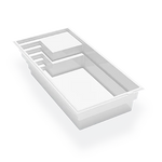 Perla - Piscine 12 x 24 en fibre de verre Azoria