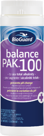 Balance PAK® 100 de Bioguard® / Alcalinité pour piscine