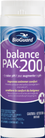 pH + de piscine / Balance PAK® 200 de Bioguard®