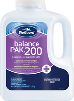 Balance PAK® 200 de Bioguard®, pH plus pour piscine