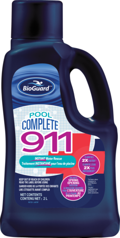Éliminez les contaminants indésirables - Pool Complete® 911 de Bioguard®