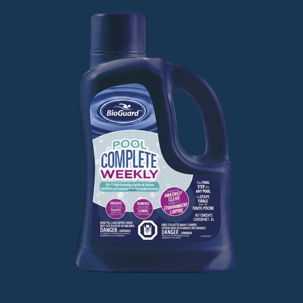 Pool Complete® Weekly BioGuard®, Clarifiant hebdomadaire pour piscine ...
