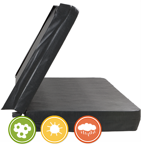 Couvert de spa sur mesure