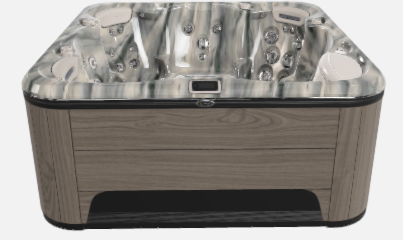 Spa Hydropool pour 7 personnes - Auto-Nettoyant 779 Platine
