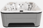 Spa Hydropool pour 7 personnes - Auto-Nettoyant 779 Platine