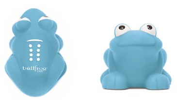 Blue Light Up Frogs / Grenouille - Bullfrog