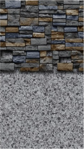 Zephyr/Little Rock Above-Ground Liner - Overlap