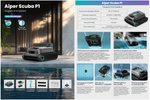 AIPER Scuba P1- Robot sans fil pour piscine creusée