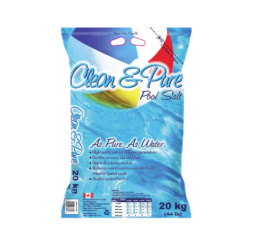 Pool salt 20 kg, 56/pallet