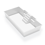 Britannia - Piscine 16' x 35' en fibre de verre Azoria