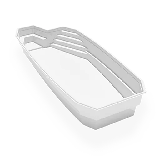 Hopewell - Piscine 15' x 35' en fibre de verre Azoria