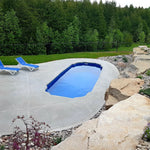 Roseway - Piscine 10' x 24' en fibre de verre Azoria
