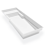 Sauble - Piscine 16' x 41' en fibre de verre Azoria