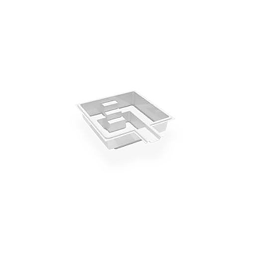 Trent (avec débordement) - Spa 8'11'' x 8'11'' en fibre de verre Azoria