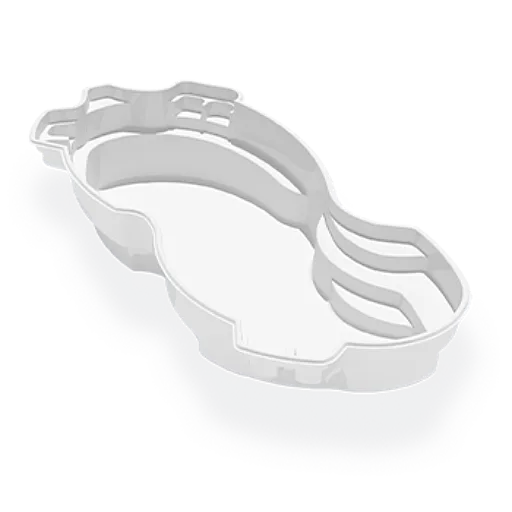 Wasaga - Piscine 14' x 32' en fibre de verre Azoria