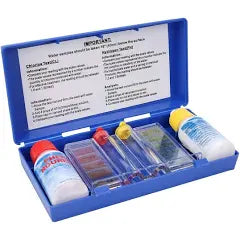 Trousse d'analyse d’eau pour pH et chlore - Gouttes