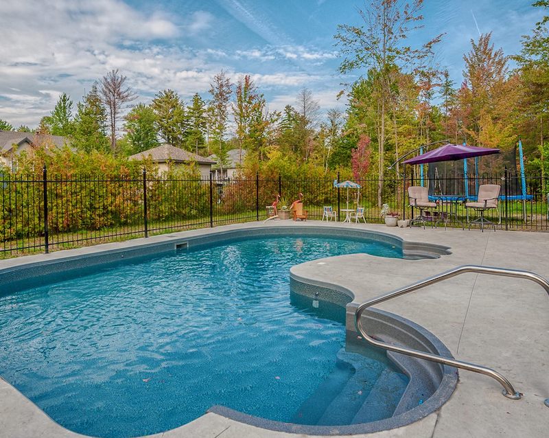 Toile de remplacement pour piscine creusée sur mesure